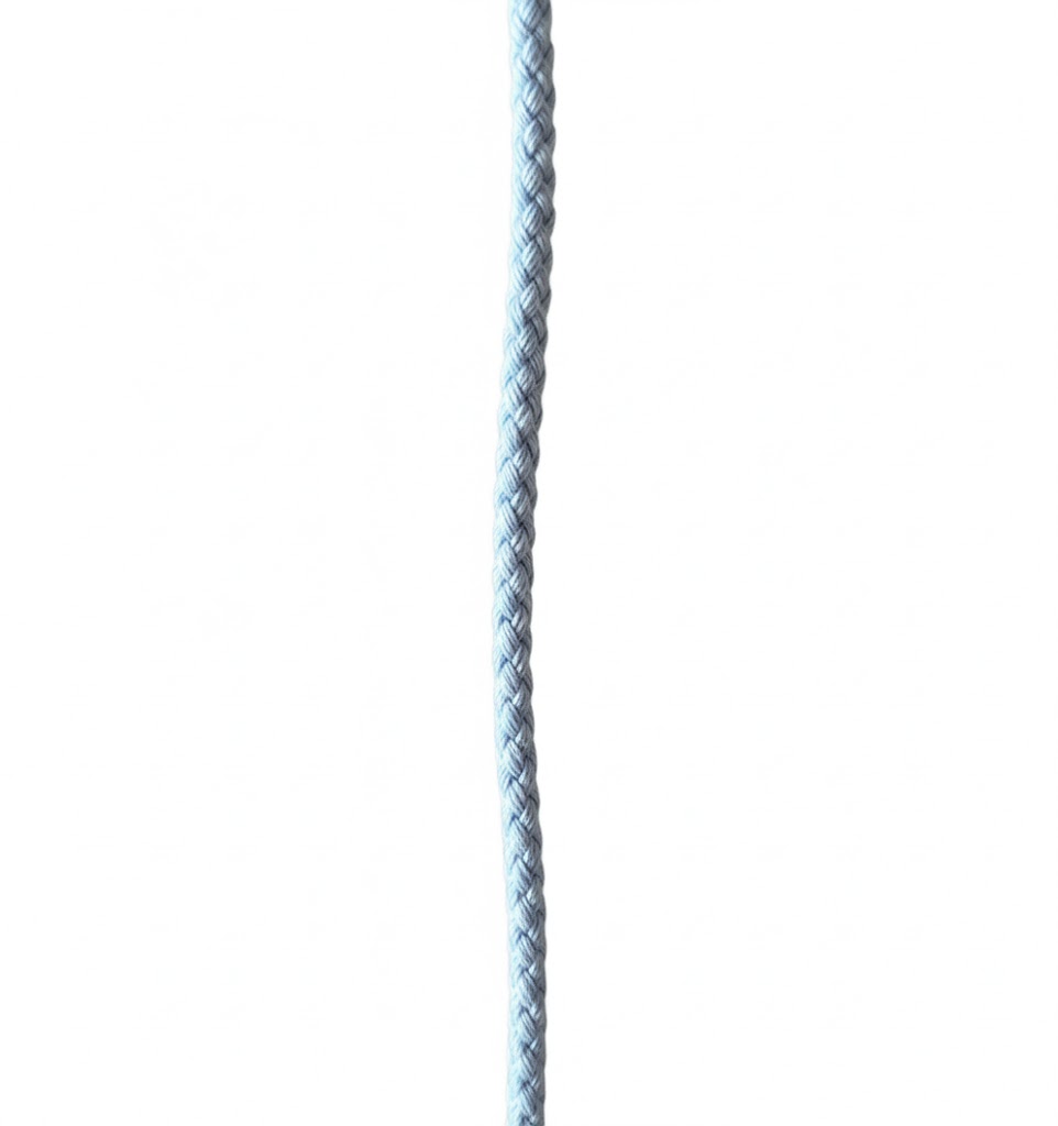  Kordel  6mm grau